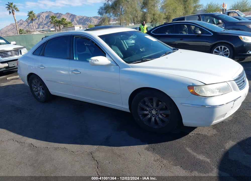 2009 HYUNDAI AZERA LIMITED VIN: KMHFC46F19A356884