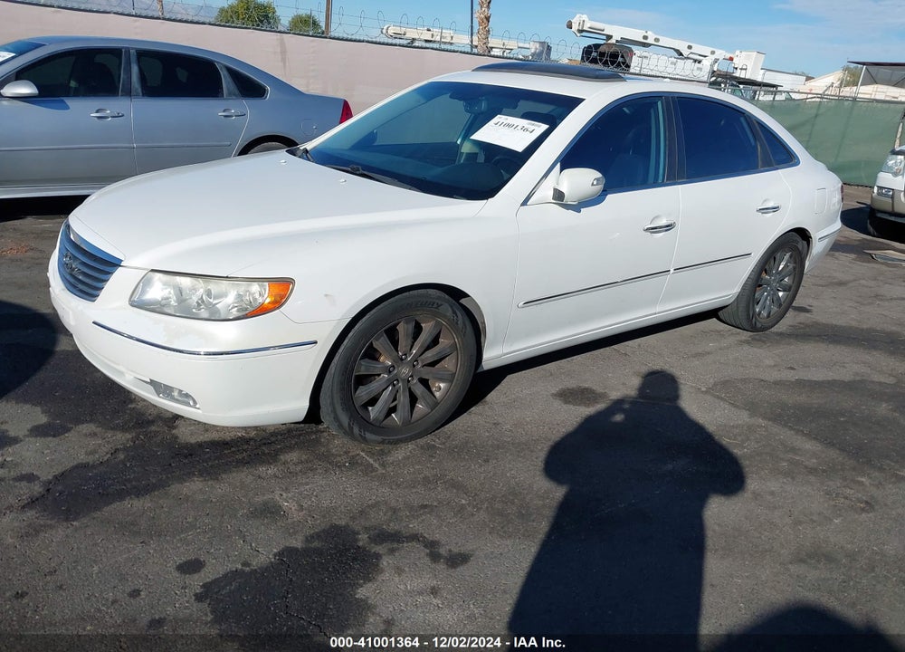 2009 HYUNDAI AZERA LIMITED VIN: KMHFC46F19A356884