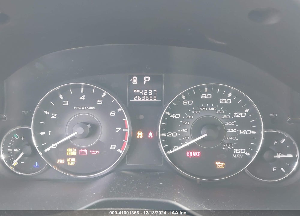 2012 SUBARU OUTBACK 3.6R LIMITED VIN: 4S4BRDJC4C2231664