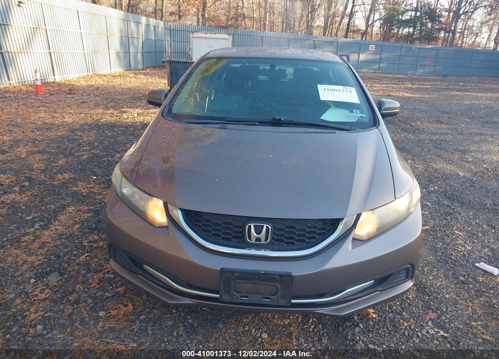 2015 HONDA CIVIC LX VIN: 19XFB2F53FE287028