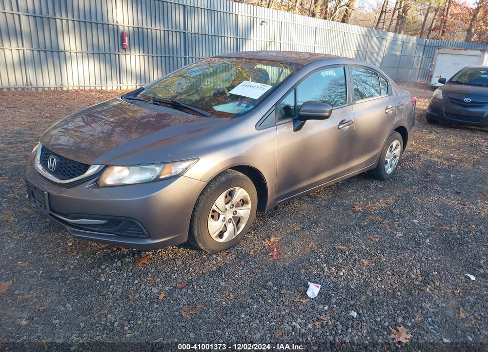 2015 HONDA CIVIC LX VIN: 19XFB2F53FE287028