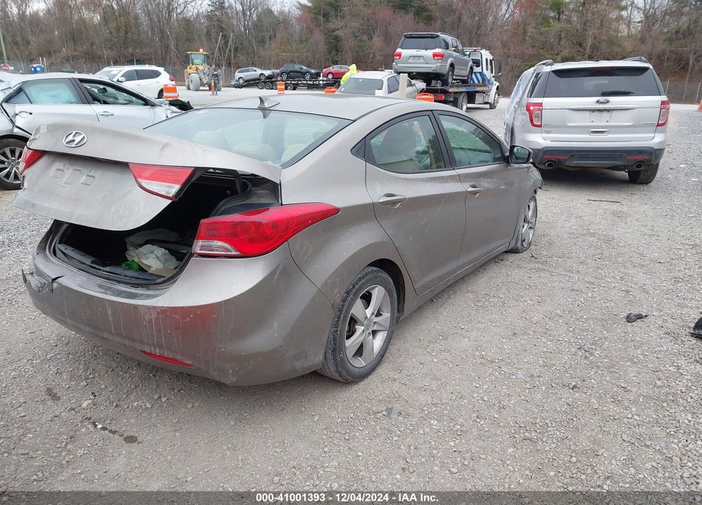 2013 HYUNDAI ELANTRA GLS VIN: 5NPDH4AE6DH351693