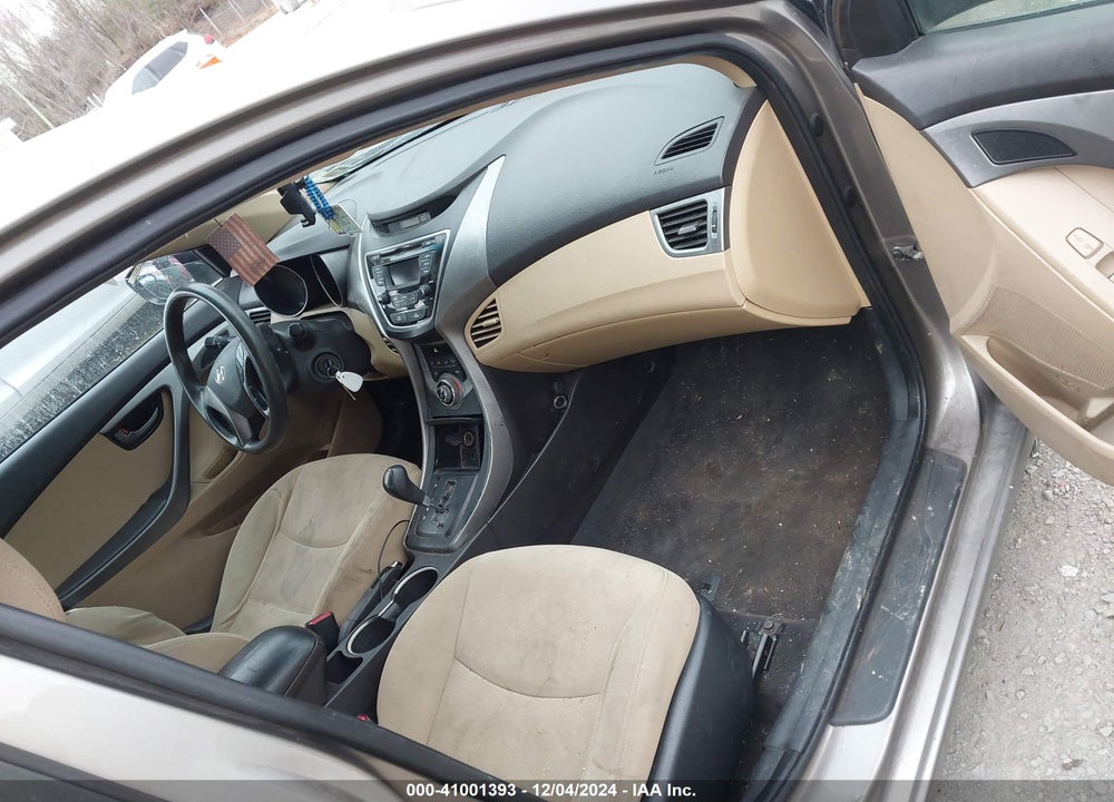 2013 HYUNDAI ELANTRA GLS VIN: 5NPDH4AE6DH351693