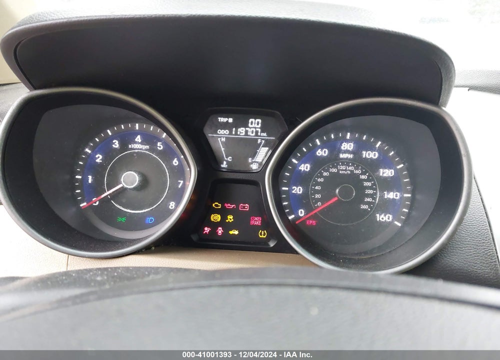 2013 HYUNDAI ELANTRA GLS VIN: 5NPDH4AE6DH351693