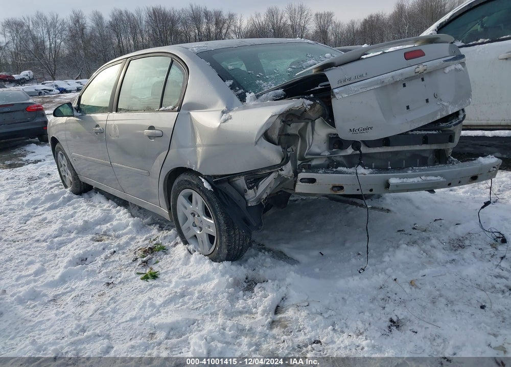 2007 CHEVROLET MALIBU LT VIN: 1G1ZT58F87F135540