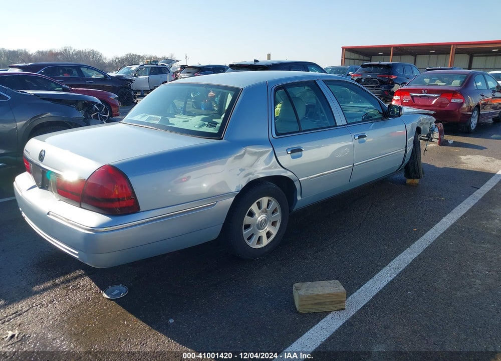 2004 MERCURY GRAND MARQUIS LS VIN: 2MEHM75W84X676408