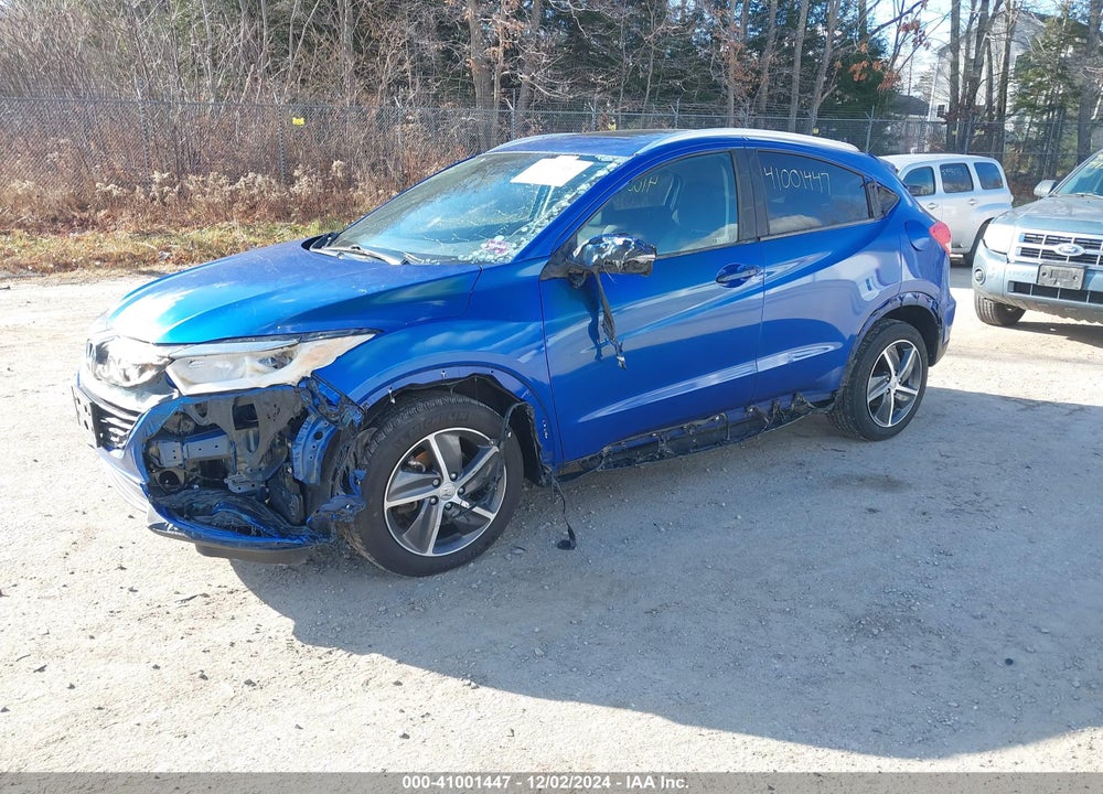 2022 HONDA HR-V AWD EX VIN: 3CZRU6H51NM734255