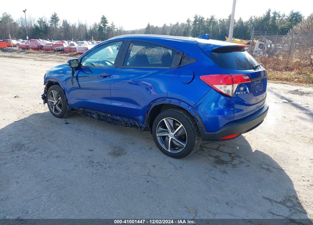 2022 HONDA HR-V AWD EX VIN: 3CZRU6H51NM734255