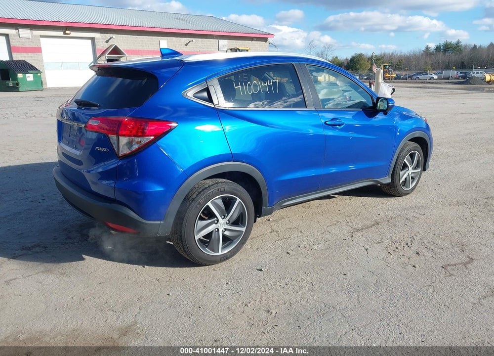 2022 HONDA HR-V AWD EX VIN: 3CZRU6H51NM734255