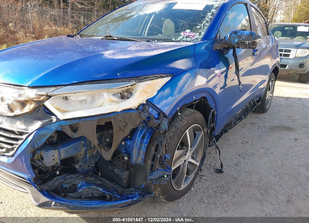 2022 HONDA HR-V AWD EX VIN: 3CZRU6H51NM734255
