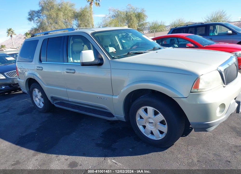 2003 LINCOLN AVIATOR VIN: 5LMEU68H23ZJ21869