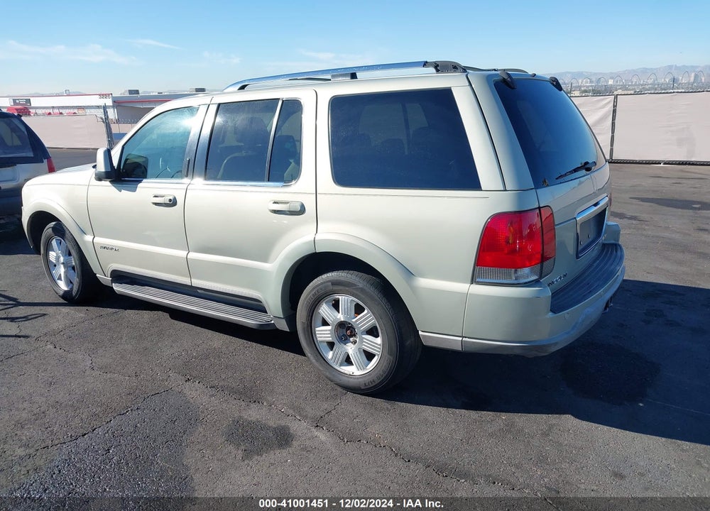 2003 LINCOLN AVIATOR VIN: 5LMEU68H23ZJ21869