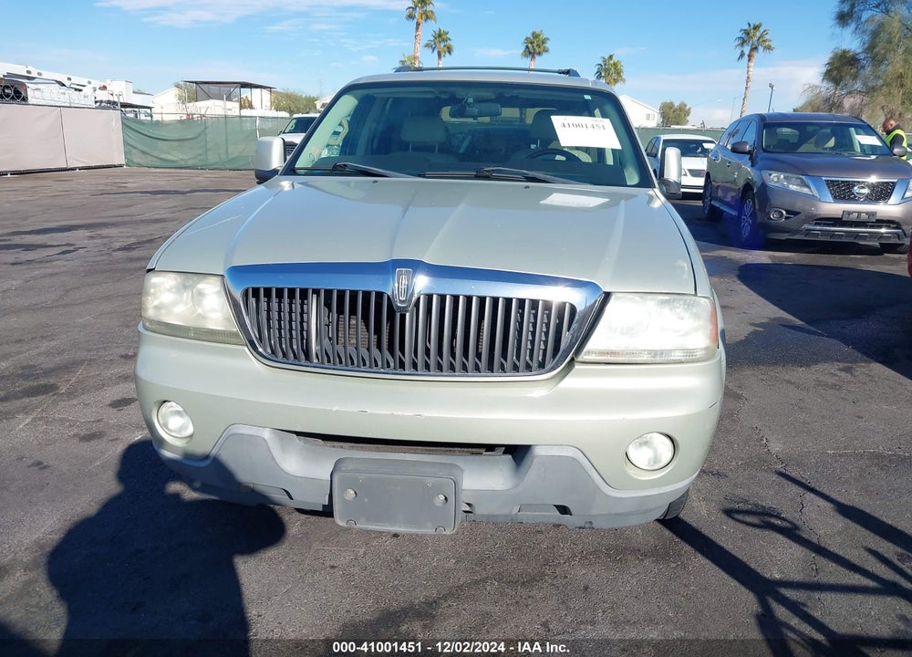 2003 LINCOLN AVIATOR VIN: 5LMEU68H23ZJ21869