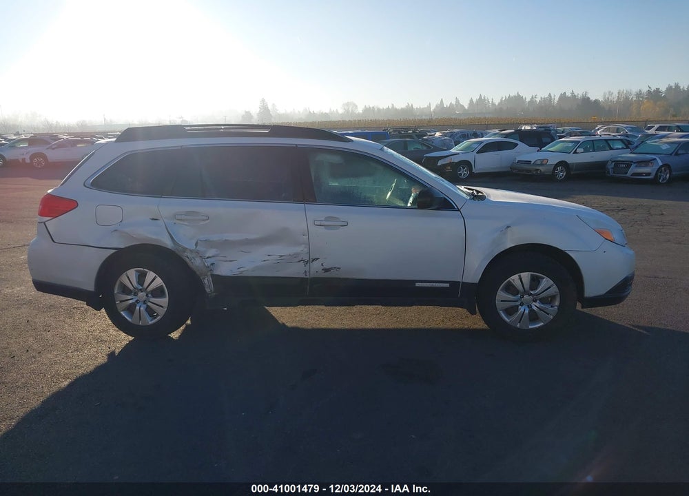 2012 SUBARU OUTBACK 2.5I VIN: 4S4BRBAC5C1208310