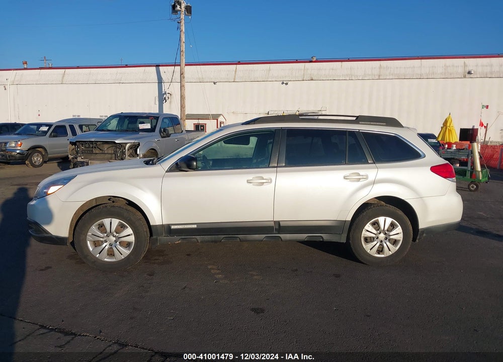 2012 SUBARU OUTBACK 2.5I VIN: 4S4BRBAC5C1208310