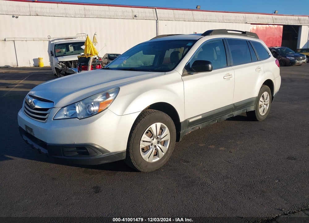 2012 SUBARU OUTBACK 2.5I VIN: 4S4BRBAC5C1208310