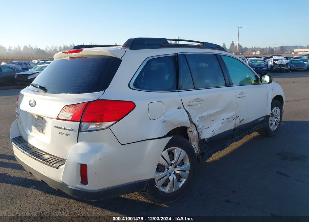 2012 SUBARU OUTBACK 2.5I VIN: 4S4BRBAC5C1208310