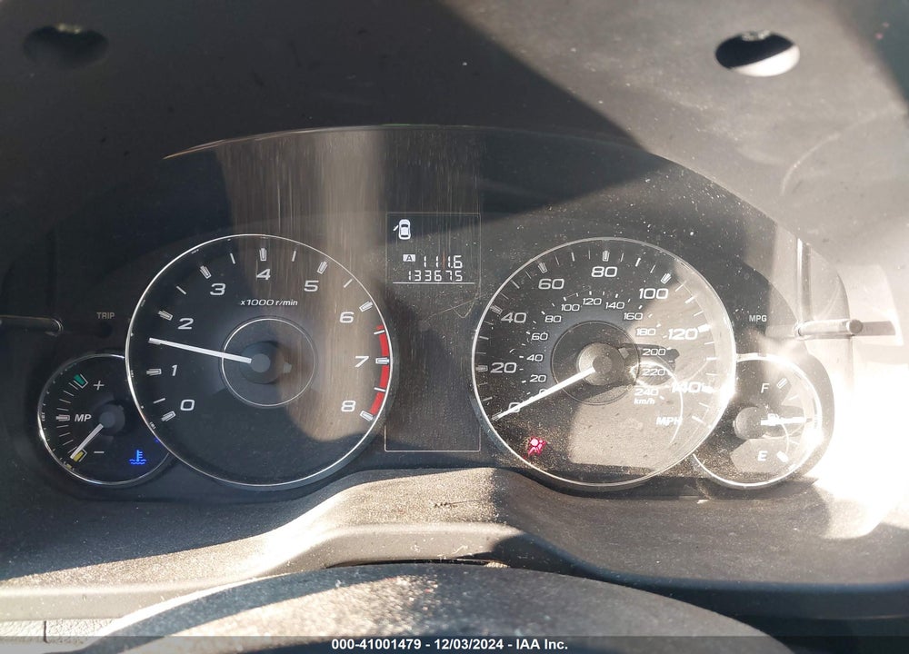 2012 SUBARU OUTBACK 2.5I VIN: 4S4BRBAC5C1208310
