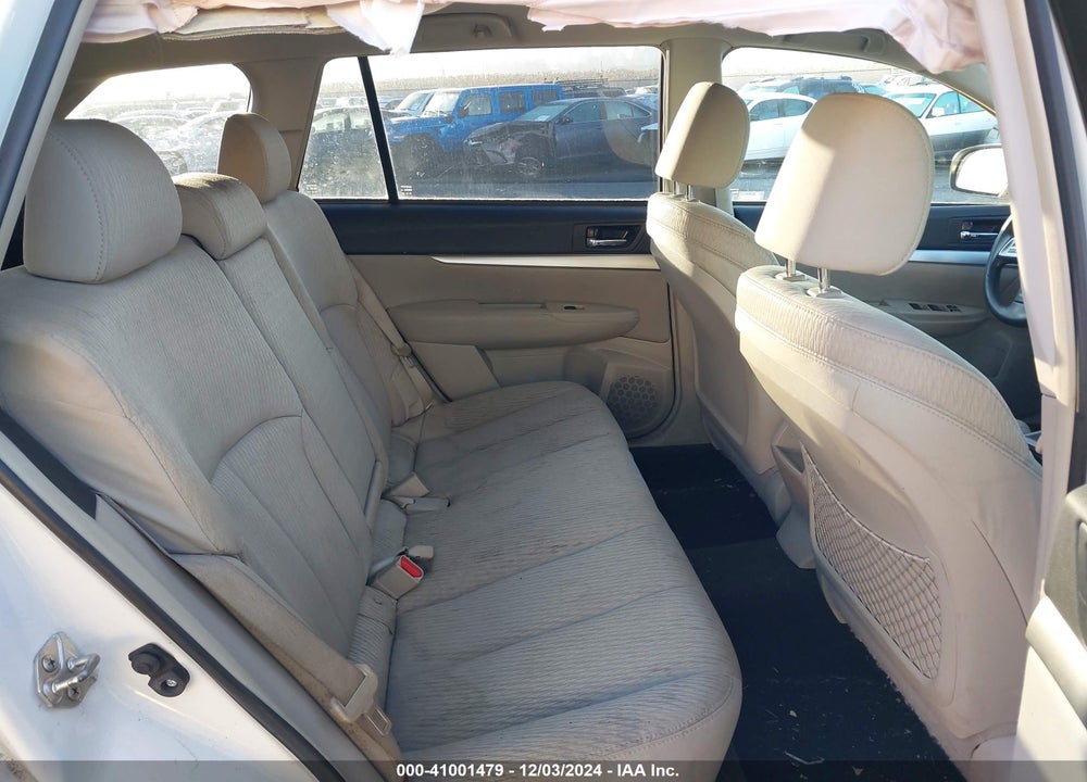 2012 SUBARU OUTBACK 2.5I VIN: 4S4BRBAC5C1208310