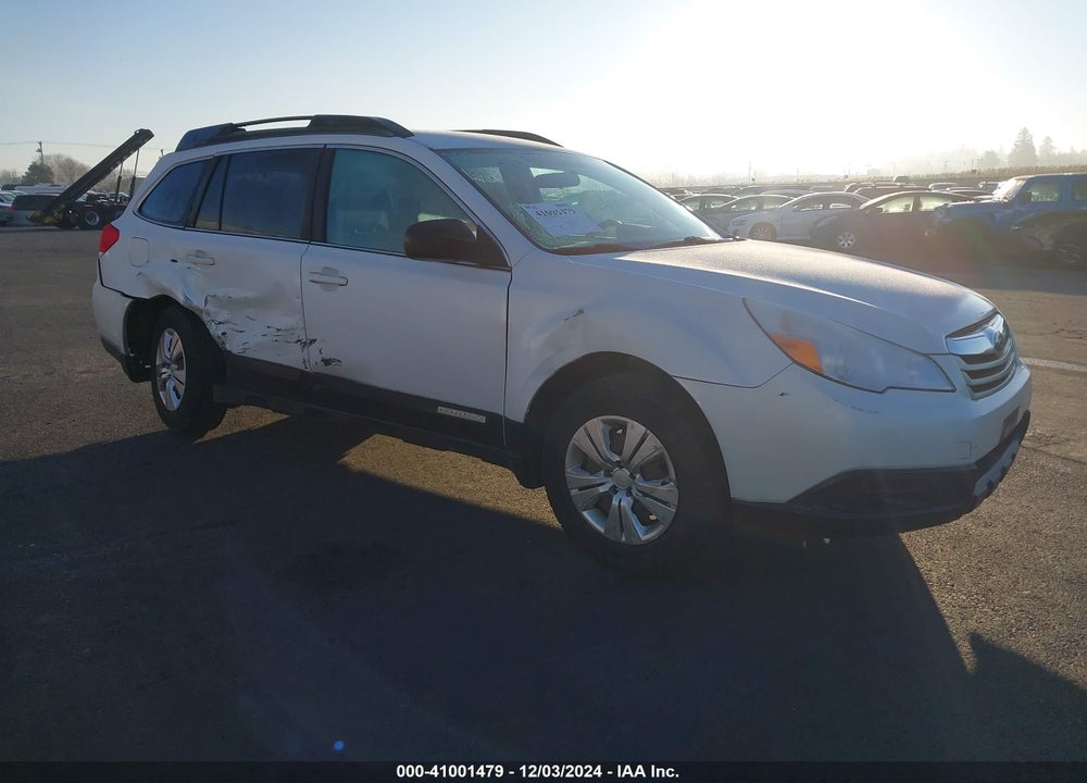 2012 SUBARU OUTBACK 2.5I VIN: 4S4BRBAC5C1208310