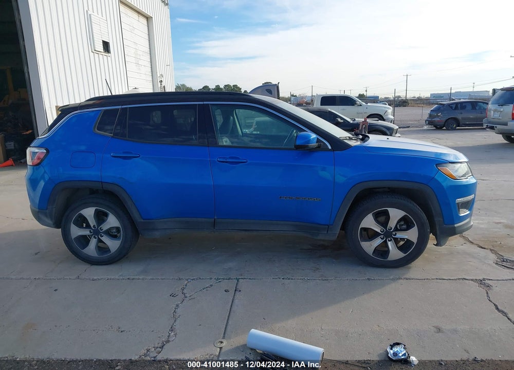 2018 JEEP COMPASS LATITUDE FWD VIN: 3C4NJCBB9JT105885