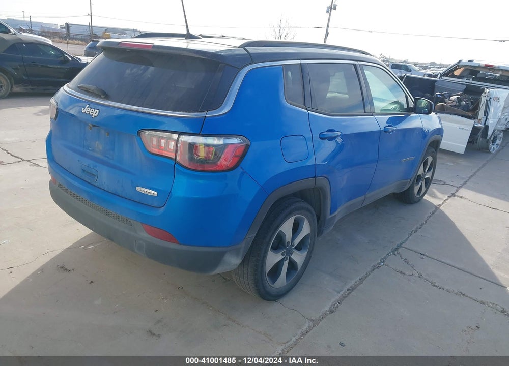 2018 JEEP COMPASS LATITUDE FWD VIN: 3C4NJCBB9JT105885