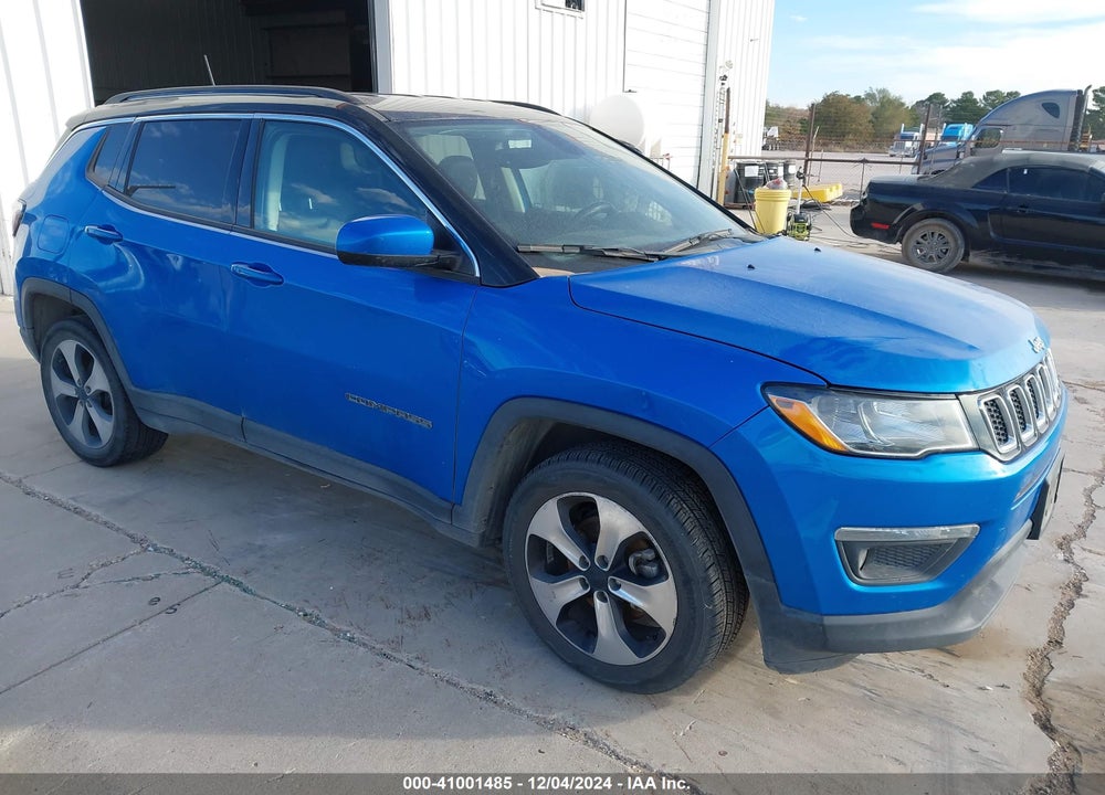 2018 JEEP COMPASS LATITUDE FWD VIN: 3C4NJCBB9JT105885