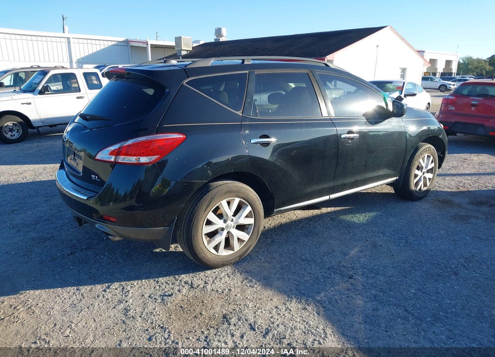 2011 NISSAN MURANO SL VIN: JN8AZ1MU0BW059714