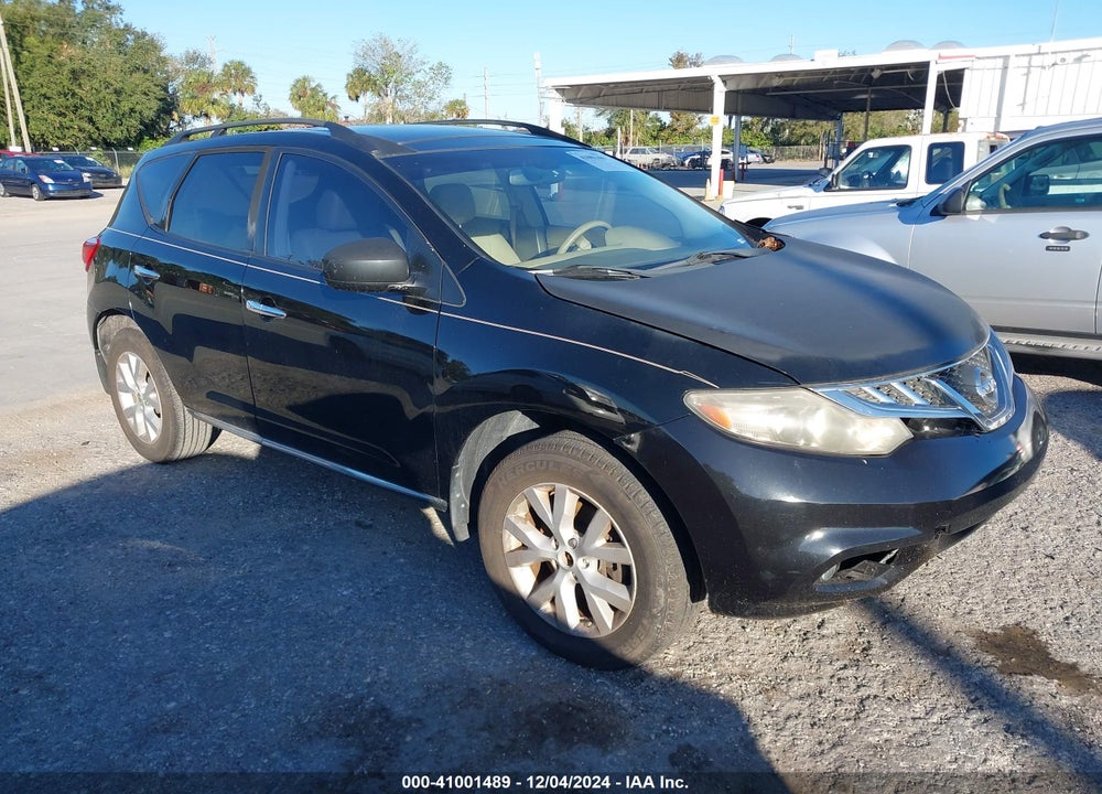 2011 NISSAN MURANO SL VIN: JN8AZ1MU0BW059714