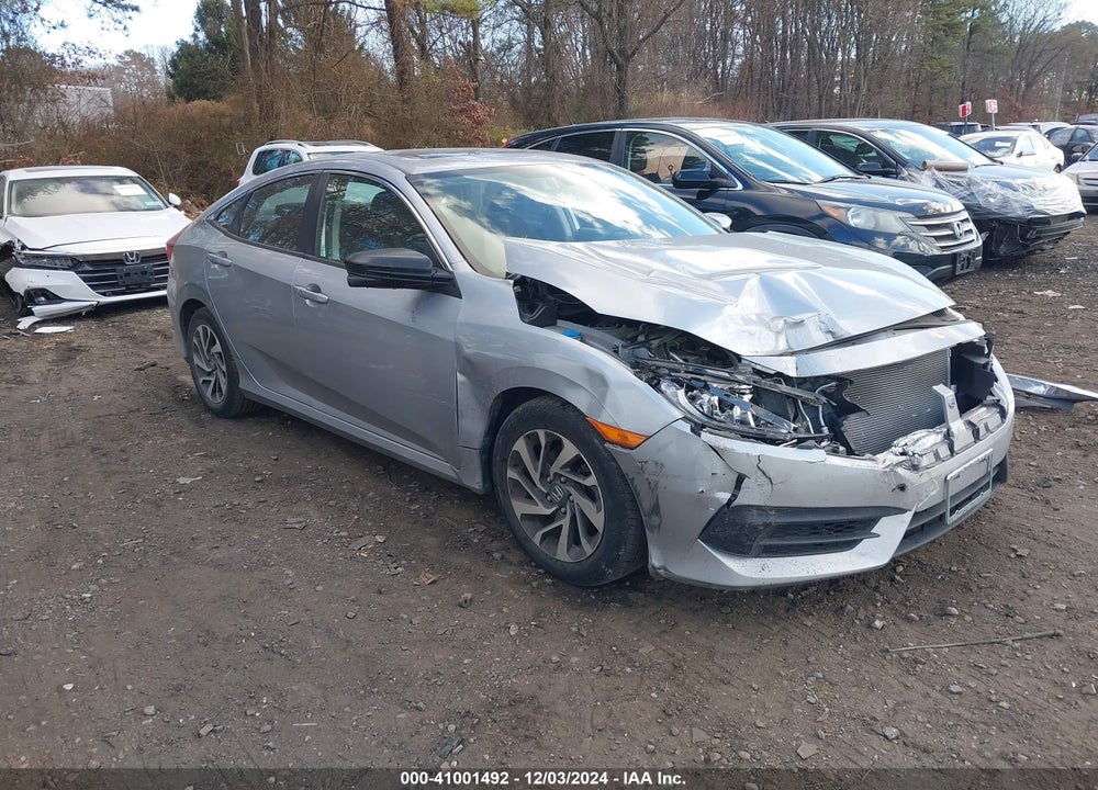 2018 HONDA CIVIC EX VIN: 2HGFC2F78JH564740