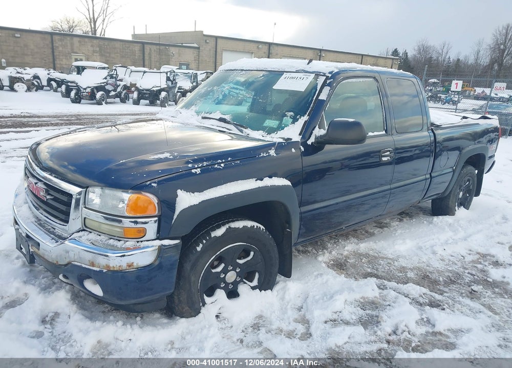 2007 GMC SIERRA 1500 CLASSIC SLT VIN: 2GTEK19B771105076