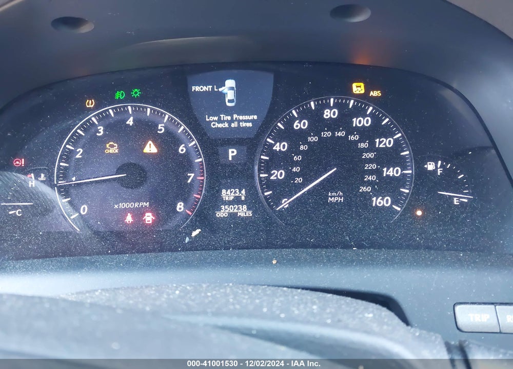 2008 LEXUS LS 460 VIN: JTHBL46F385071791