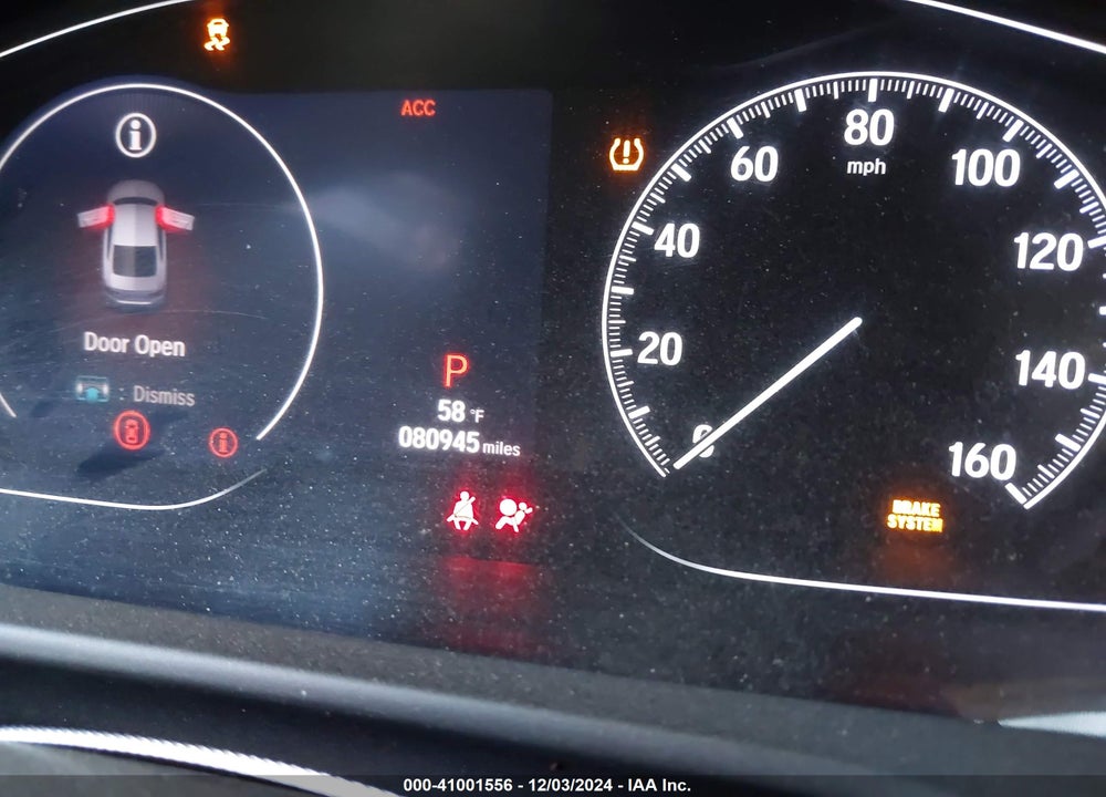 2020 HONDA ACCORD VIN: 1HGCV2F3XLA000695