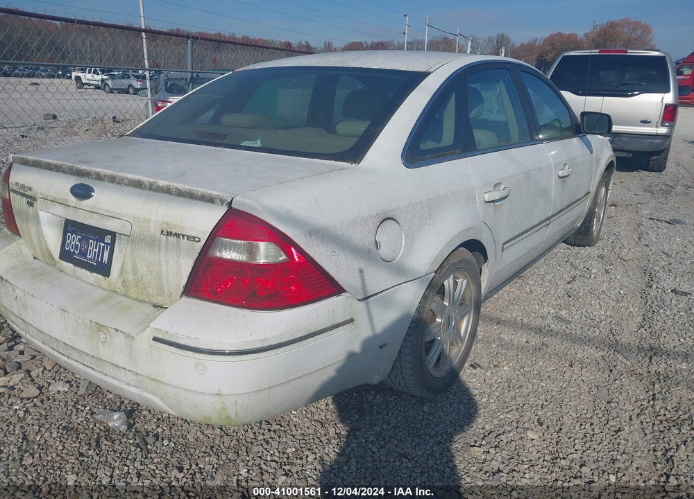 2006 FORD FIVE HUNDRED LIMITED VIN: 1FAHP28156G134726