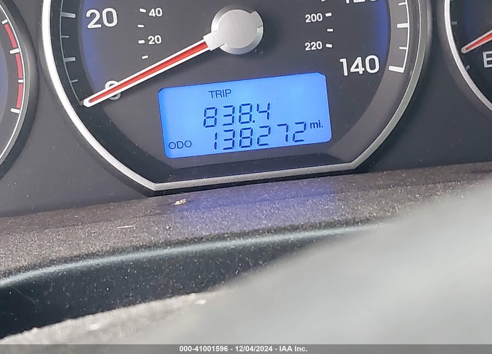 2012 HYUNDAI SANTA FE GLS VIN: 5XYZG3AB4CG166475
