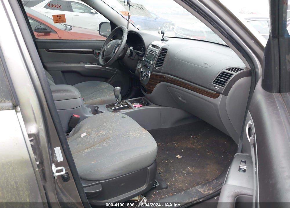 2012 HYUNDAI SANTA FE GLS VIN: 5XYZG3AB4CG166475
