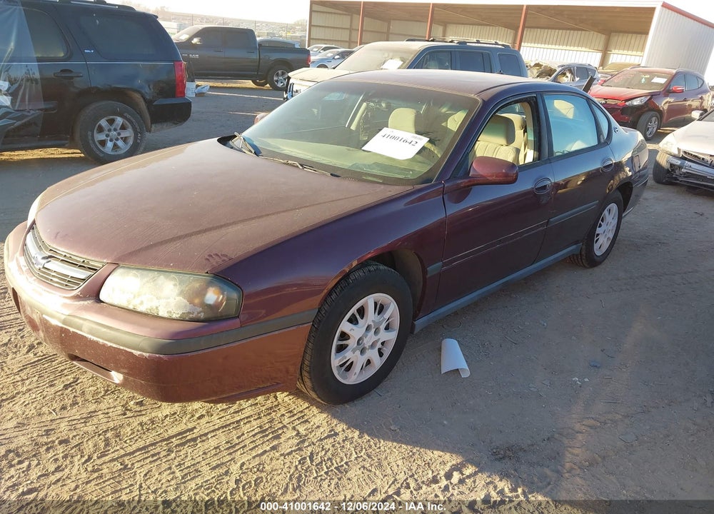 2003 CHEVROLET IMPALA VIN: 2G1WF52E639244088