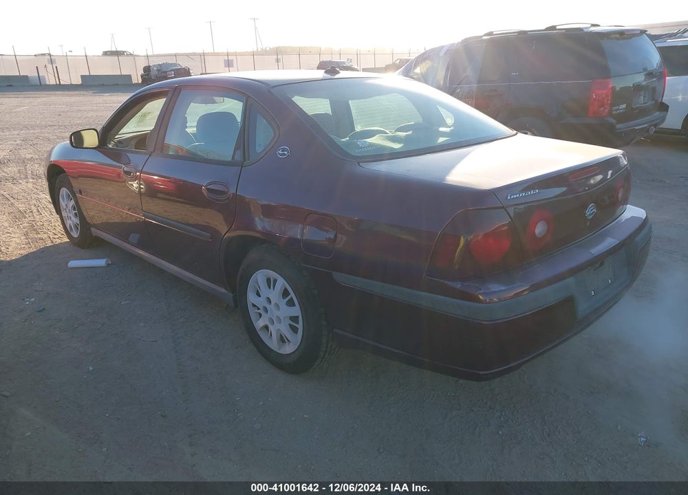 2003 CHEVROLET IMPALA VIN: 2G1WF52E639244088