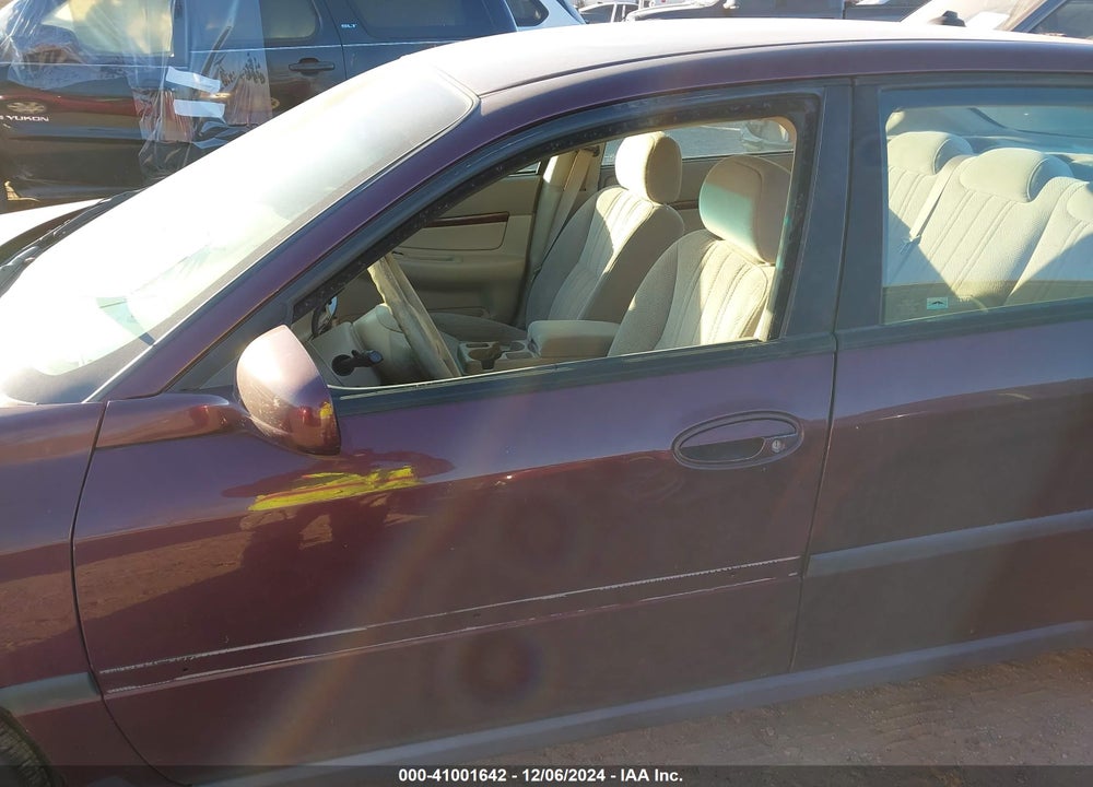 2003 CHEVROLET IMPALA VIN: 2G1WF52E639244088