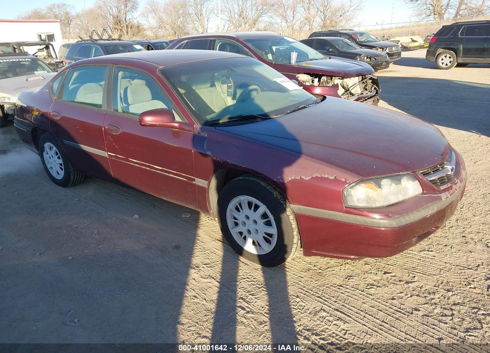 2003 CHEVROLET IMPALA VIN: 2G1WF52E639244088