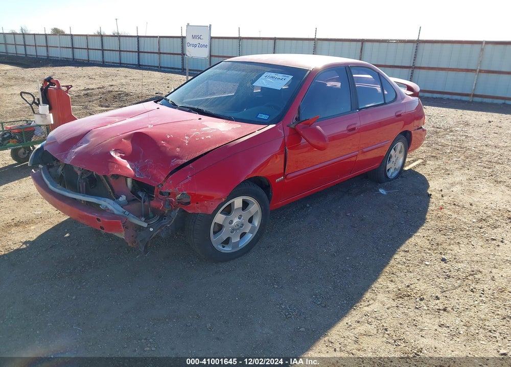 2006 NISSAN SENTRA 1.8S VIN: 3N1CB51D76L644924