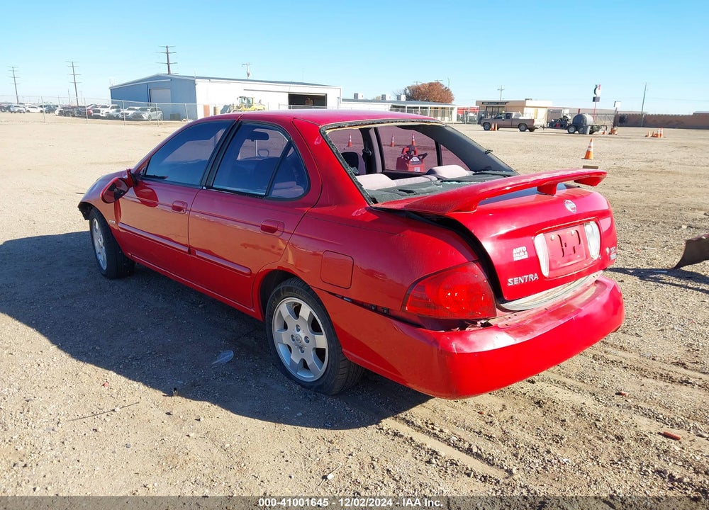 2006 NISSAN SENTRA 1.8S VIN: 3N1CB51D76L644924