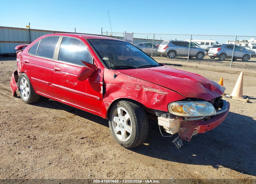 2006 NISSAN SENTRA 1.8S VIN: 3N1CB51D76L644924