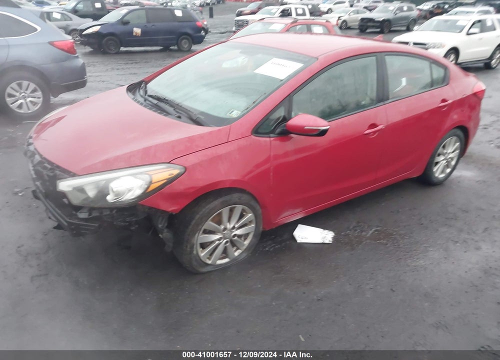 2016 KIA FORTE LX VIN: KNAFX4A65G5565421