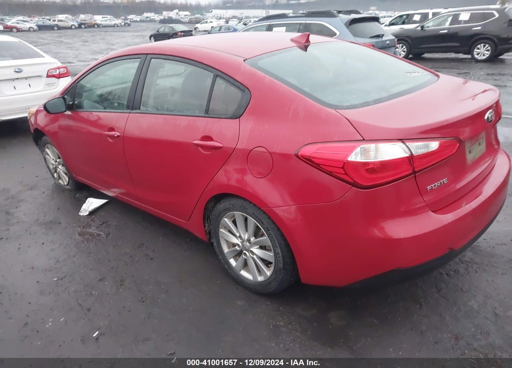 2016 KIA FORTE LX VIN: KNAFX4A65G5565421