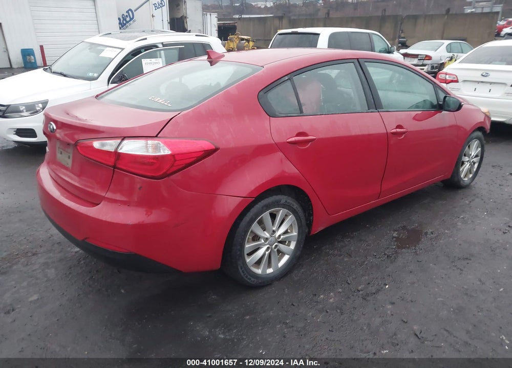 2016 KIA FORTE LX VIN: KNAFX4A65G5565421