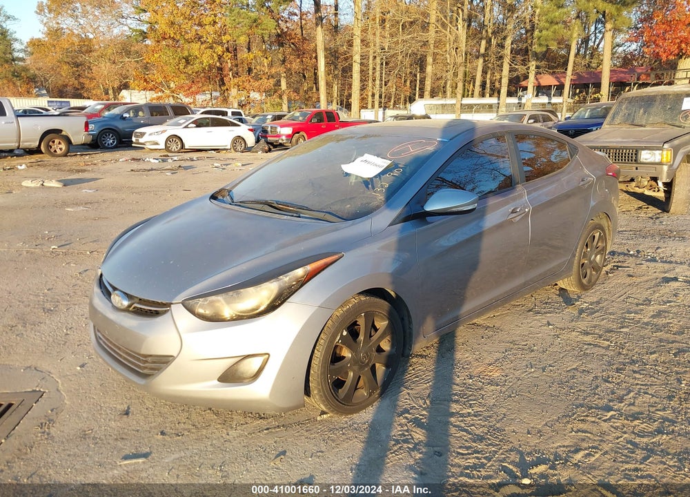 2011 HYUNDAI ELANTRA LIMITED (ULSAN PLANT) VIN: KMHDH4AE1BU132901