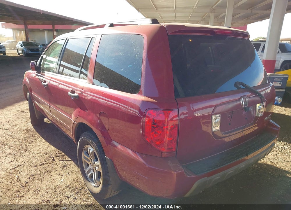 2003 HONDA PILOT EX-L VIN: 2HKYF18593H554345