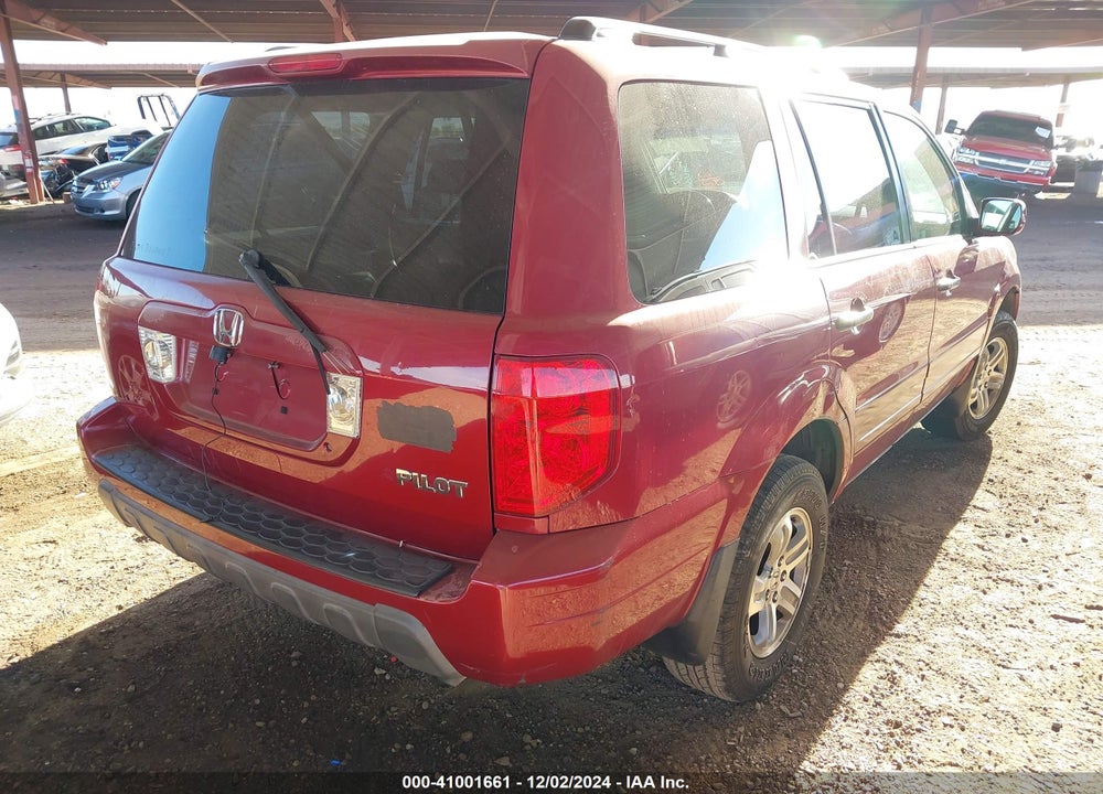 2003 HONDA PILOT EX-L VIN: 2HKYF18593H554345