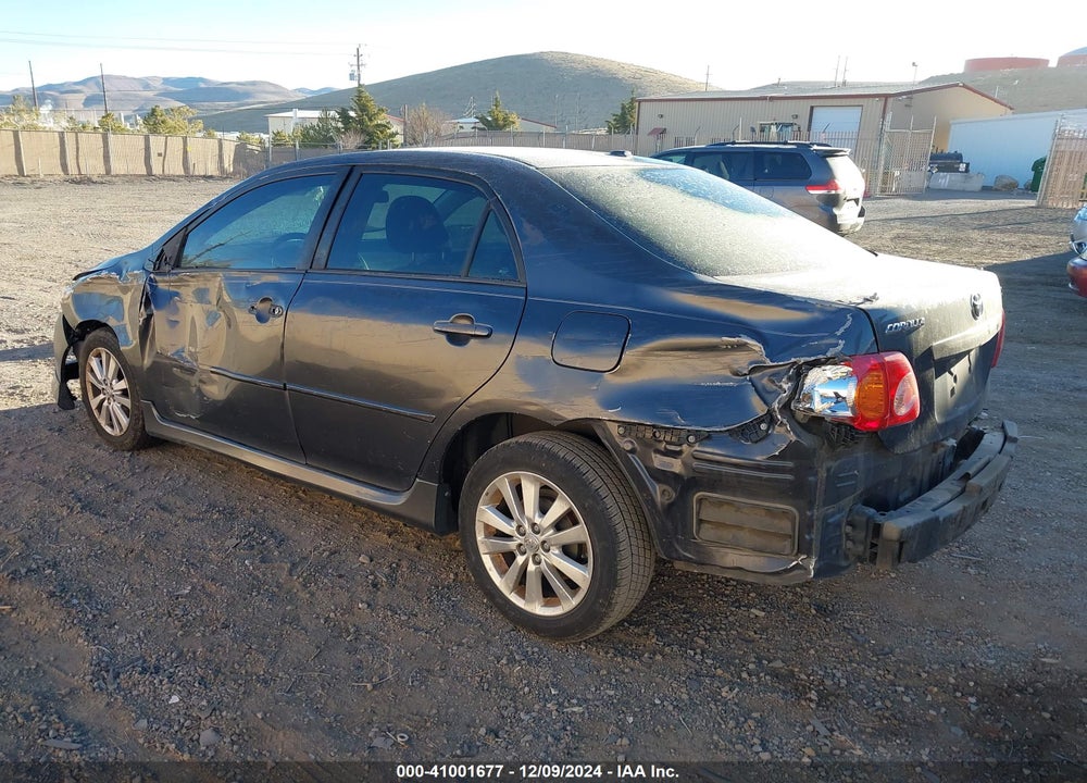 2009 TOYOTA COROLLA S VIN: 1NXBU40E09Z094012